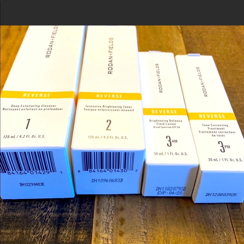Rodan and Fields Reverse Brand new never opened 
refine skin’s surface